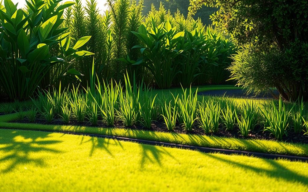 تنسيق حدائق حي المربع