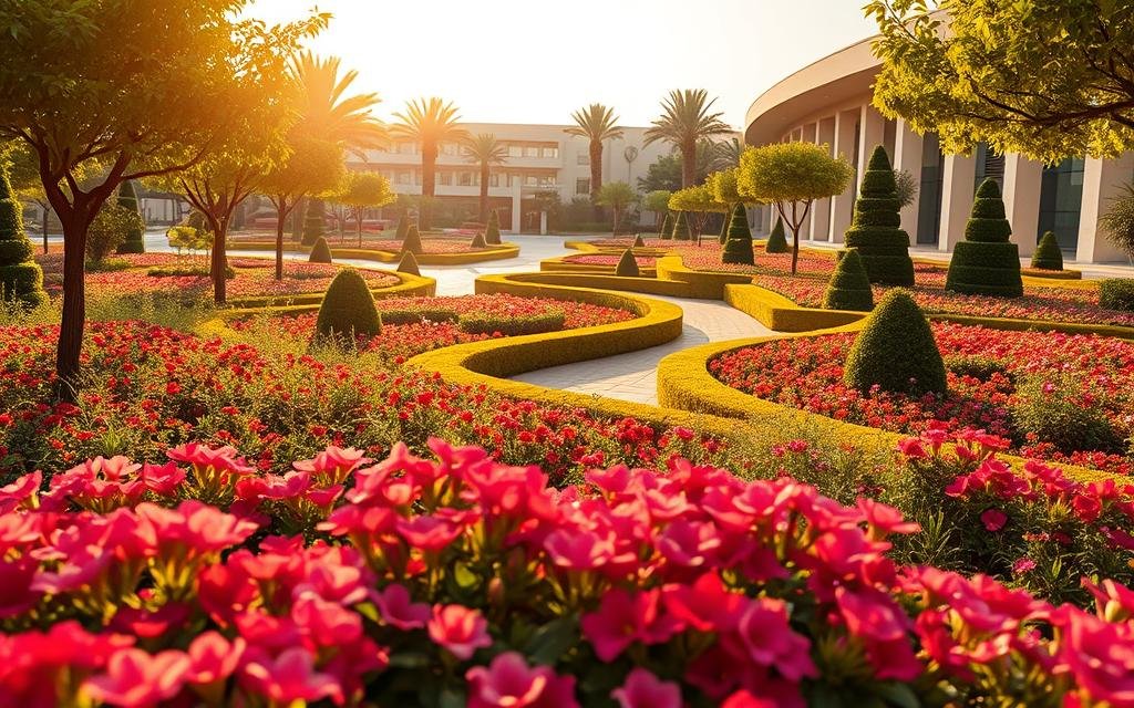 تنسيق حدائق الروضة الرياض