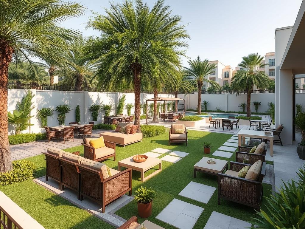 تصميم حدائق منزلية الرياض