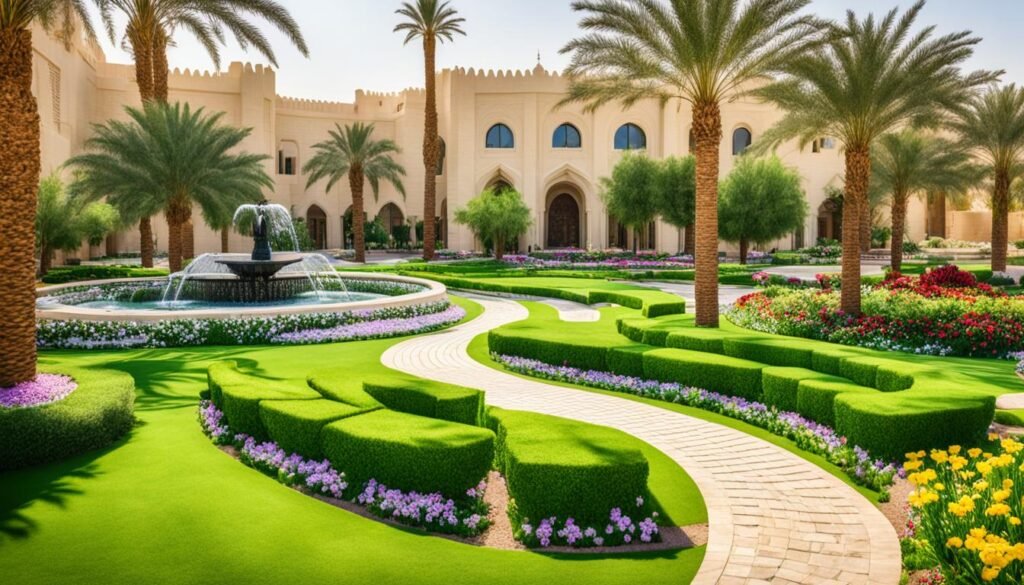 تنسيق حدائق شمال الرياض
