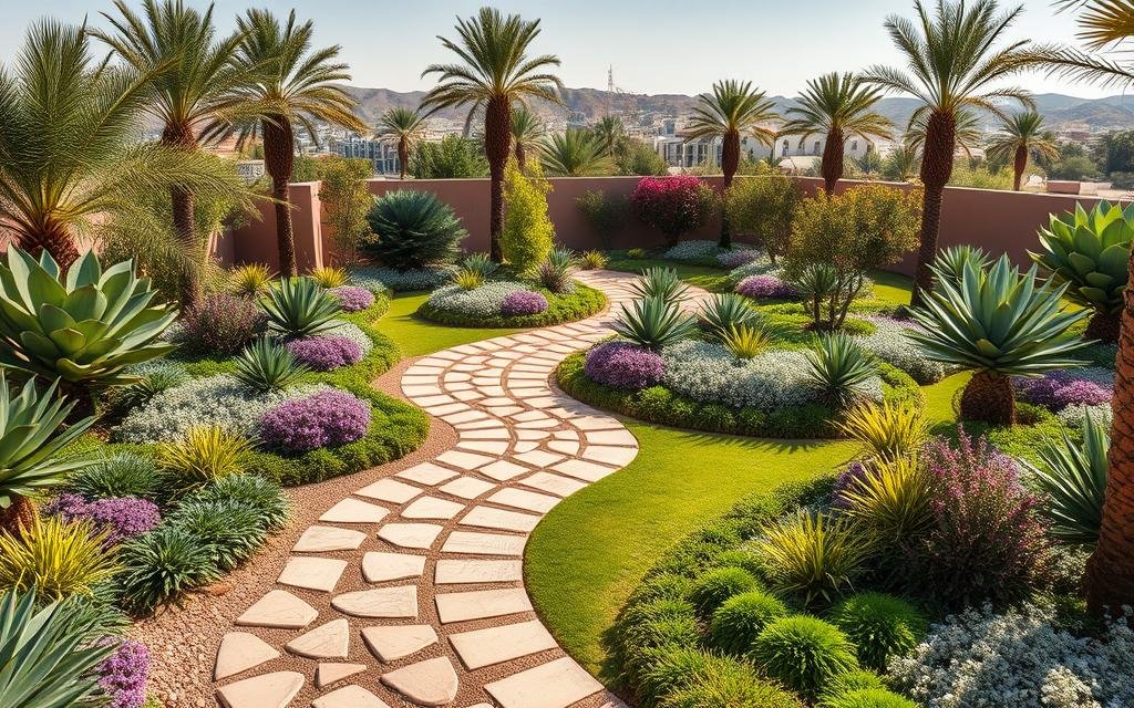 تنسيق حدائق المناخ الرياض