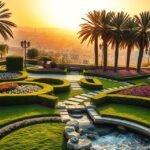 تركيب عشب صناعي