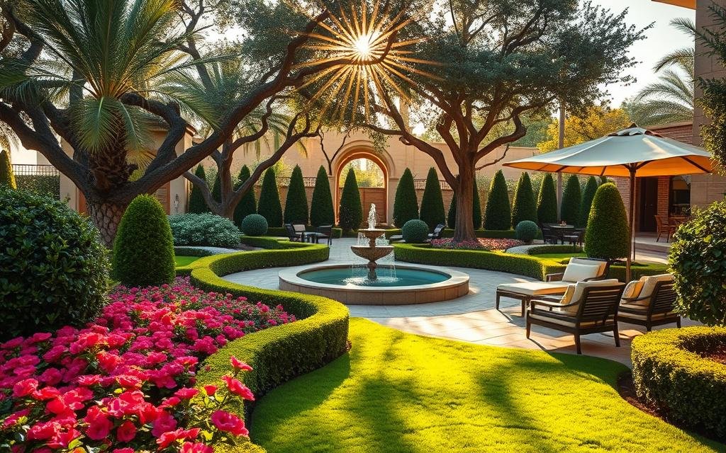 تصميم حدائق في الرياض